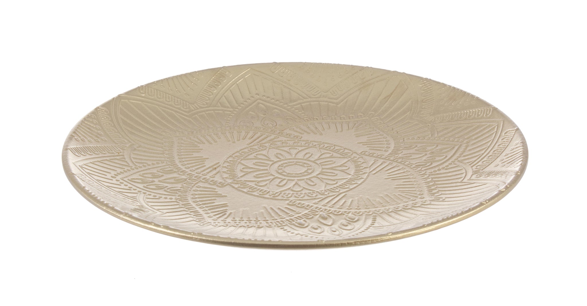 Piatto Decor Mandalas TO Oro D35. 6pz. Esotico