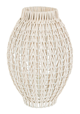 Nature Lampada Tav.Atlas Rattan Sbiancato 2pz