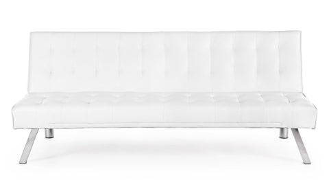 Contemporaneo Divano Letto Forbes Bianco