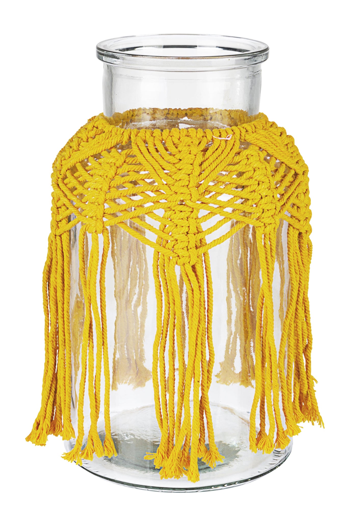 Nature vaso peruvian cil giallo h25 4pz