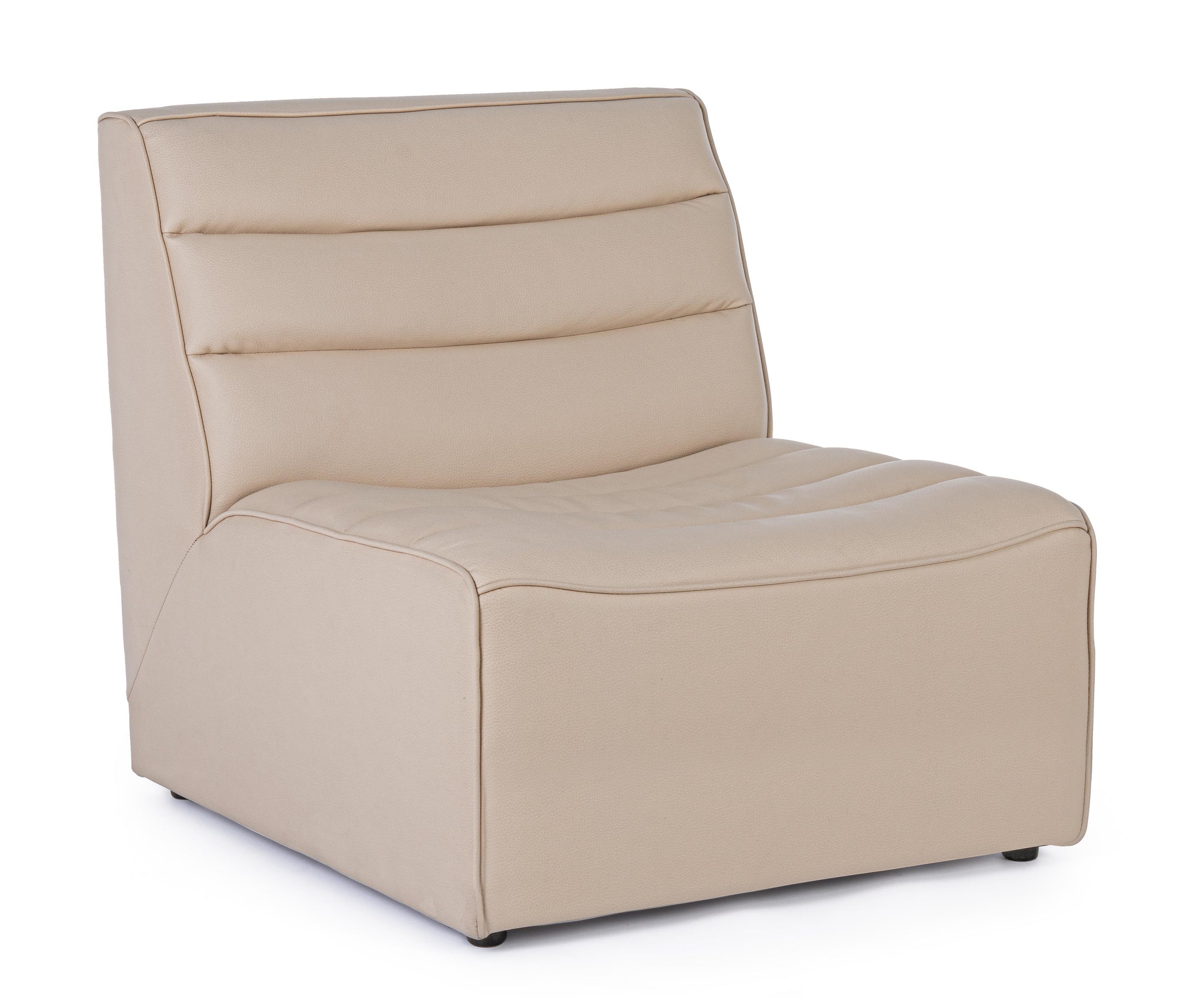 Contemporaneo Poltrona Magnus beige.