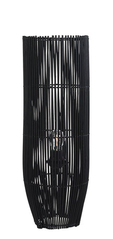 Esotico  Lampada da terra Arusha Nero H61 4pz