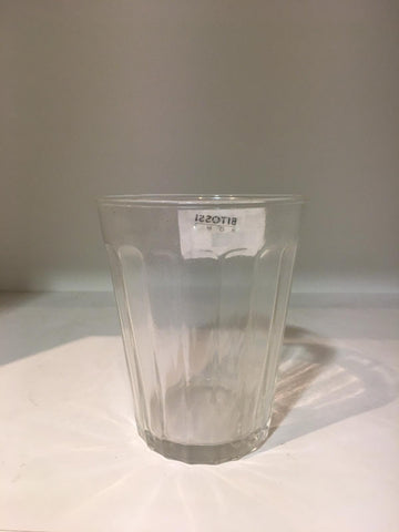 Contemporaneo bicchiere vetro trasparente