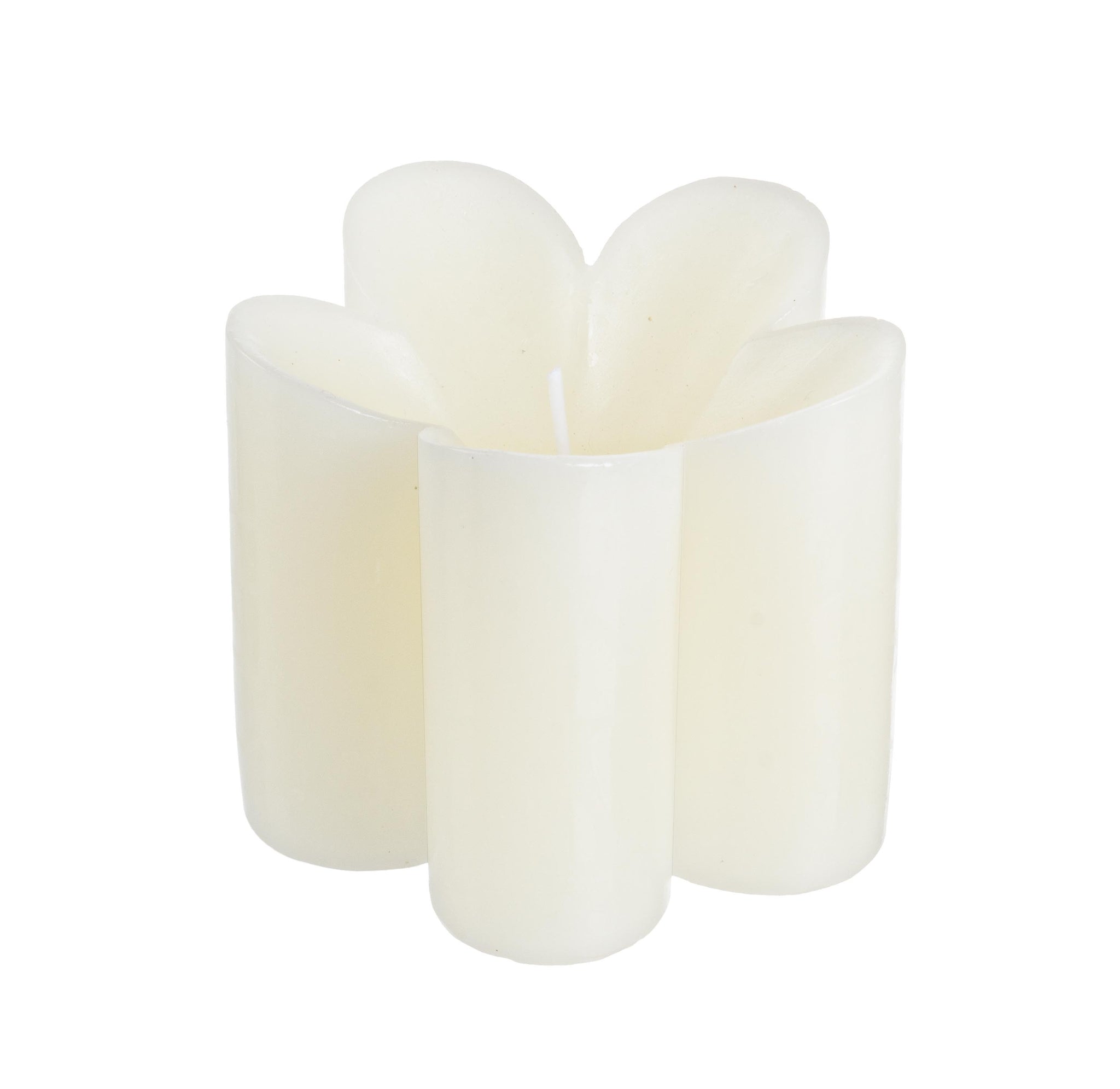 Copia del Contemporaneo Candela soft fiore Bianco 6pz