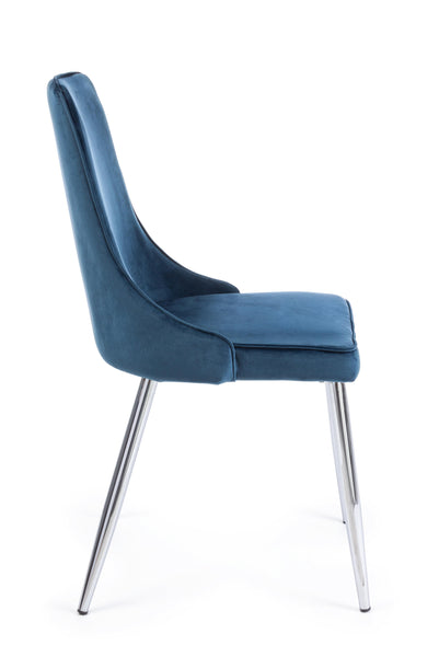 Contemporaneo sedia corinna blue