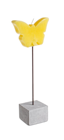 Nature Candela segna posto Soft Farfalla Giallo c-Base 6pz