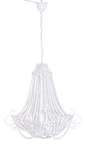 Classico Lampadario Corona Bianco opaco H71