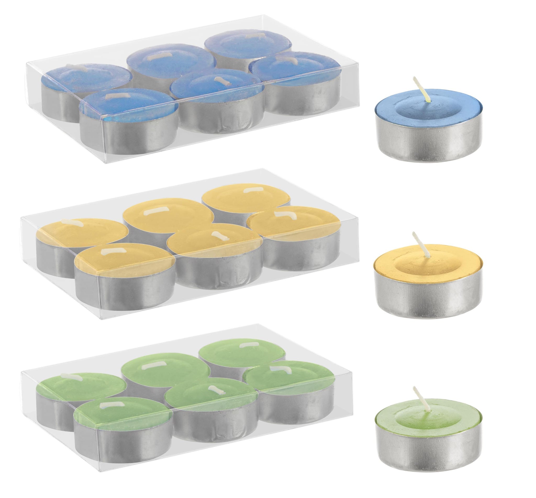 Contemporaneo Conf6 Tealight Citronella ASS3 60pz